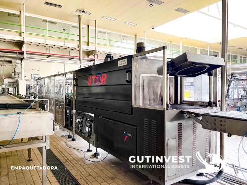 200ml glass bottle packaging line