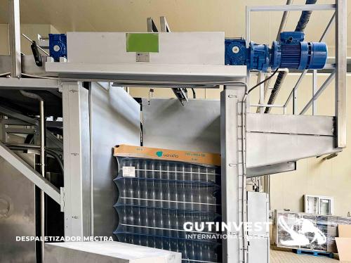 750ml glass bottle packaging line
