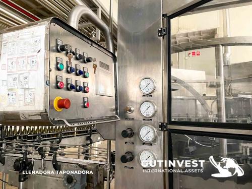 750ml glass bottle packaging line