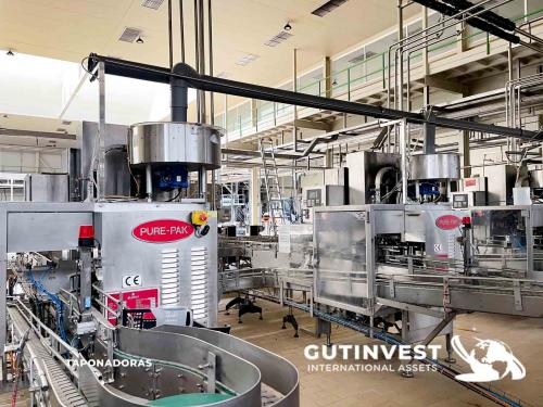 Aseptic Packing line in brik - 1 Liter