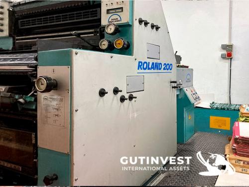 2-color offset printing machine