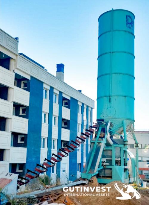 Concrete plant 26 m3/h.