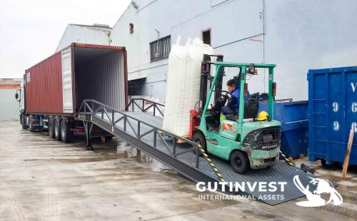 Mobile loading dock ramp