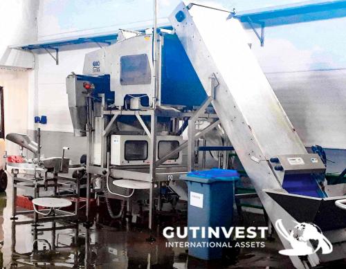 Mollusc packaging line