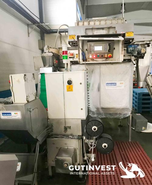 Mollusc packaging line