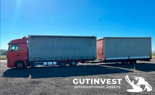 Truck with trailer 