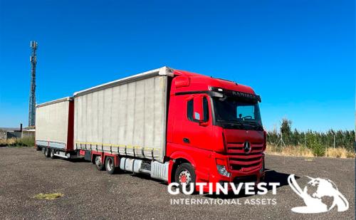 Truck with trailer 