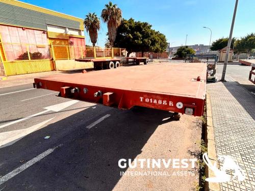Container semi-trailer - 2 axles