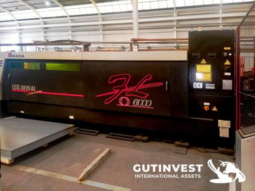 Fiber laser cutting machine - 6.3kW