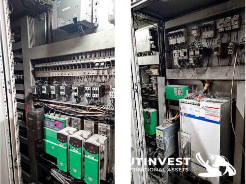 Complete coil sheet metal cutting line