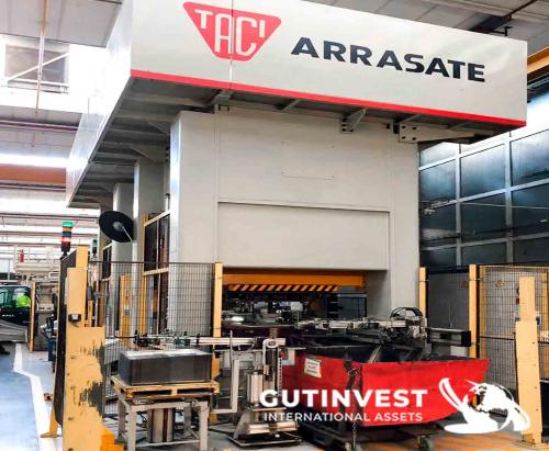Line of two hydraulic presses of 400 and 250Tn