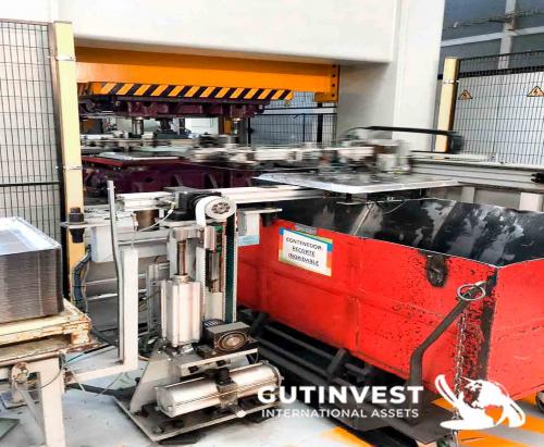 Line of two hydraulic presses of 400 and 250Tn
