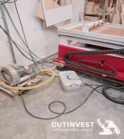 CNC milling machine for wood - 3 axes