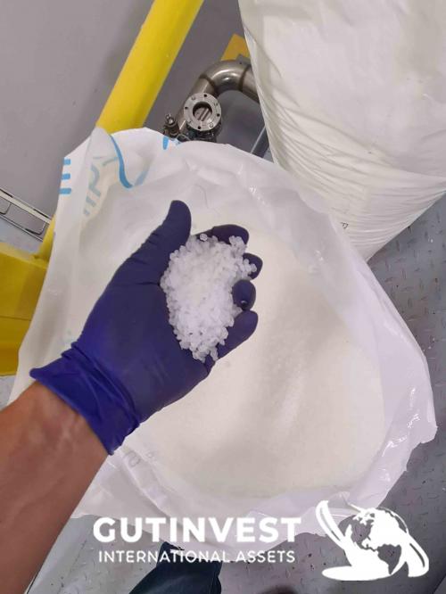 Lot of 162 25 KG polypropylene bags