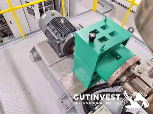Meltblown extrusion line