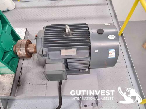 Meltblown extrusion line