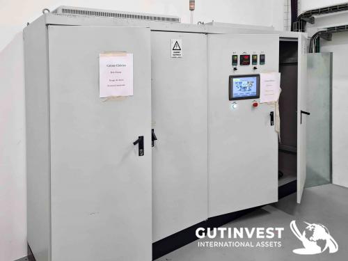 Meltblown extrusion line