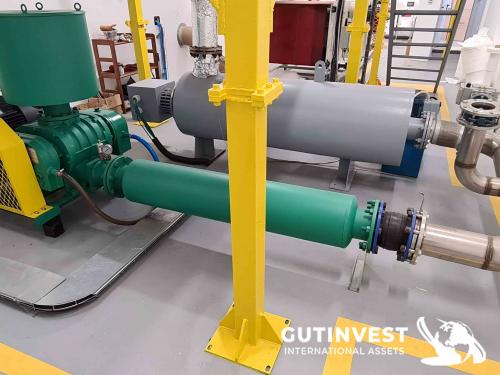Meltblown extrusion line