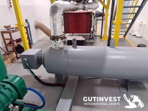 Meltblown extrusion line