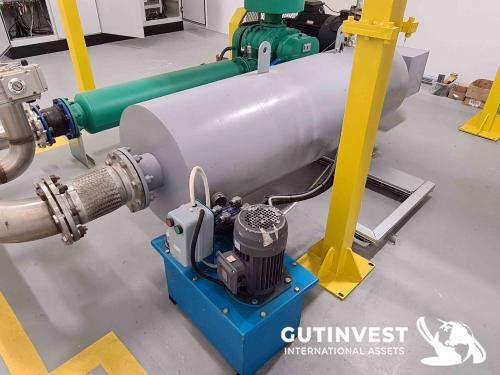 Meltblown extrusion line