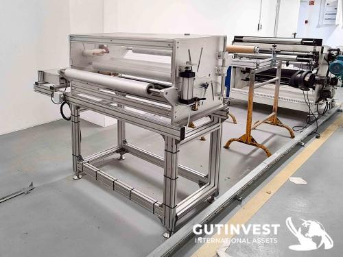 Meltblown extrusion line
