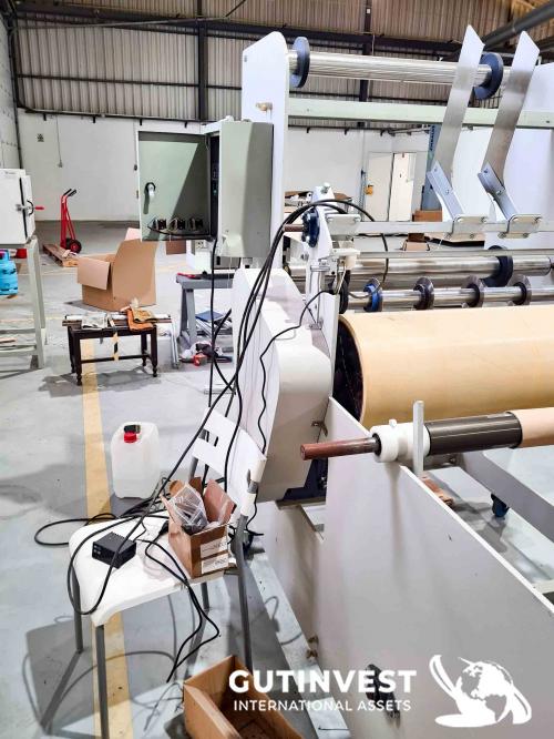 Meltblown extrusion line