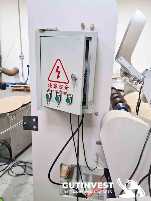 Meltblown extrusion line