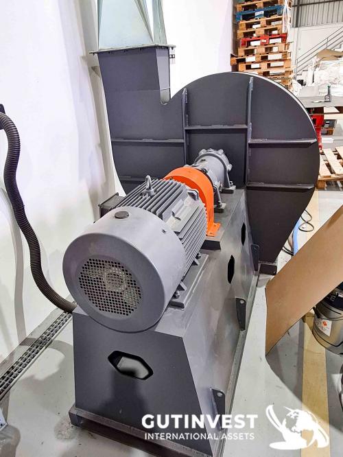 Meltblown extrusion line
