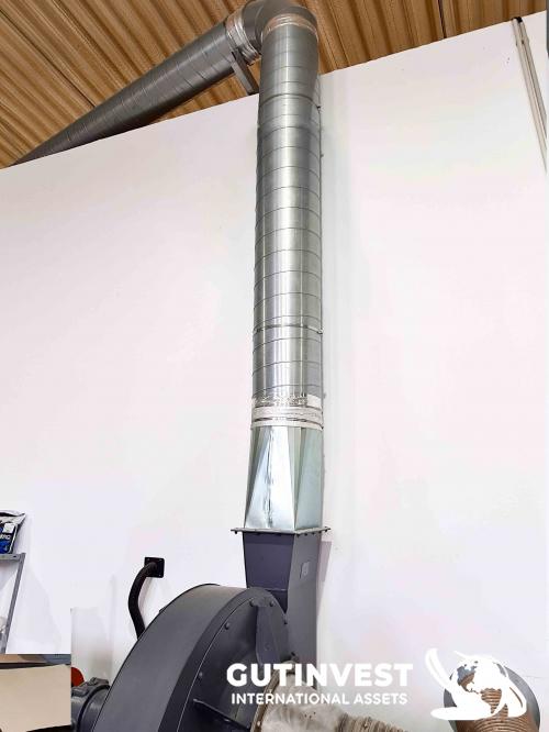 Meltblown extrusion line