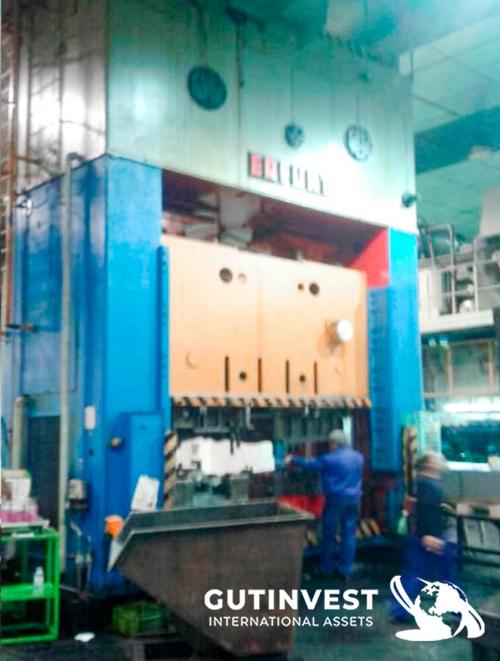 Stamping double upright press - 800Tn