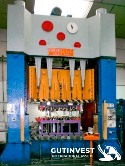 Double upright press - 400Tn