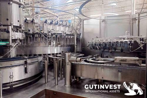 Isobaric bottling line for wine of 1Lt, 1.5Lt and 2Lt