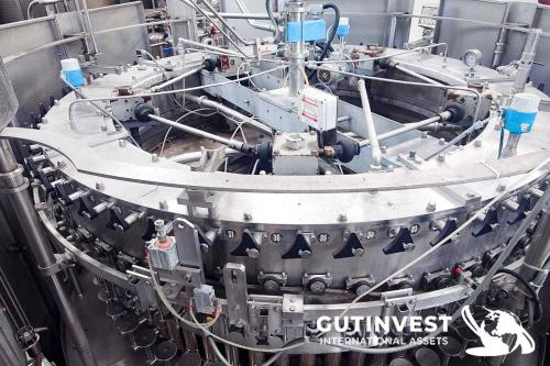 Isobaric bottling line for wine of 1Lt, 1.5Lt and 2Lt