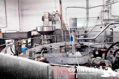 Isobaric bottling line for wine of 1Lt, 1.5Lt and 2Lt