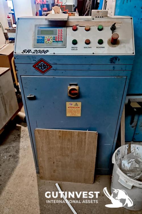 Multiple drilling machine for wood
