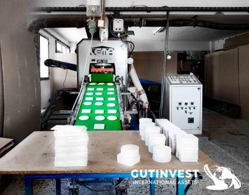 Complete line for the production of ceramic products