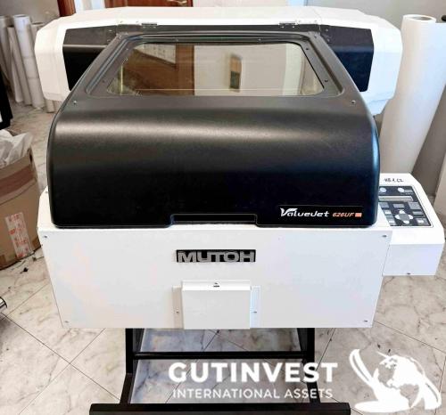 UV LED Flatbed Printer - 6 Colors