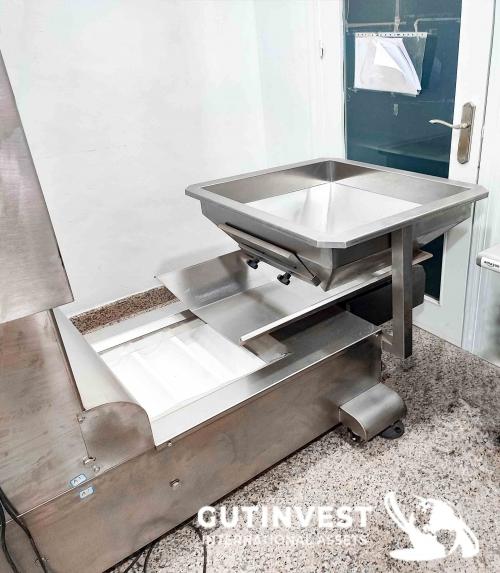 Vertical packaging line for Doypack bags