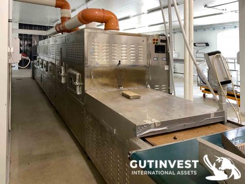 Microwave Oven Dryer for food industry