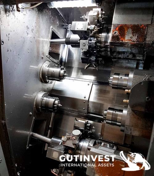 CNC twin-spindle Lathe