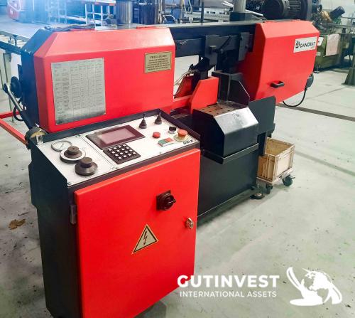 metal cross-cut sawing machine