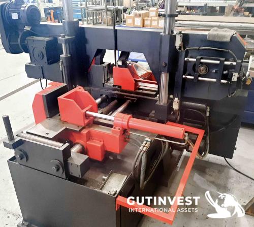 metal cross-cut sawing machine