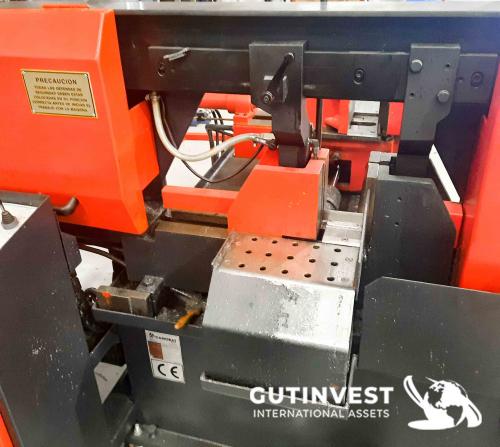 metal cross-cut sawing machine