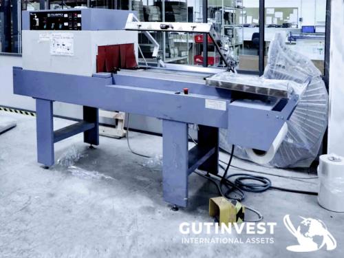 shrink wrapping machine + shrink tunnel