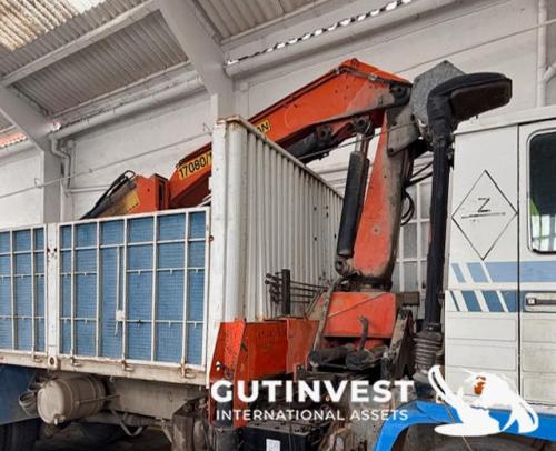 Truck with crane