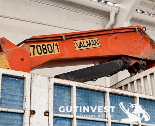 Truck with crane