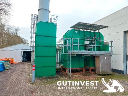Abatement plant by pre-concentration and regenerative therm