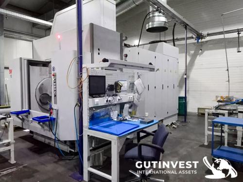 SW-W04-22 Twin-spindle horizontal machining center - 5 axes