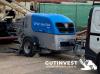1  -  Trailer-mounted concrete pump