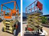 3  -  Electric Scissor Lift - 11.8m